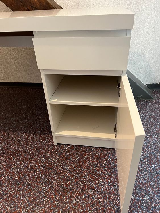 IKEA MALM Schreibtisch, 73 X 140 X 65 Cm, Weiss | Kaufen Auf Ricardo