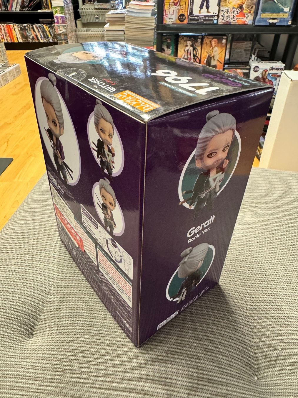 Statuette: Nendoroid 1796 Ronin Geralt The Witcher – Nuovo e nell'imballaggio originale da Giubiasco venduto da Ticinerd 2