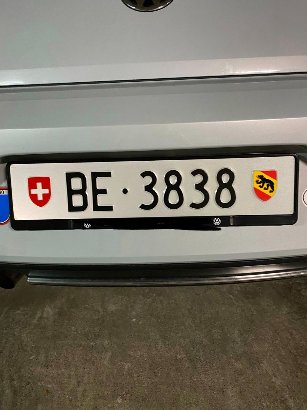 Ecriteaux: Kontrollschild Auto BE 3838 – D'occasion à Jegenstorf par Salmano
