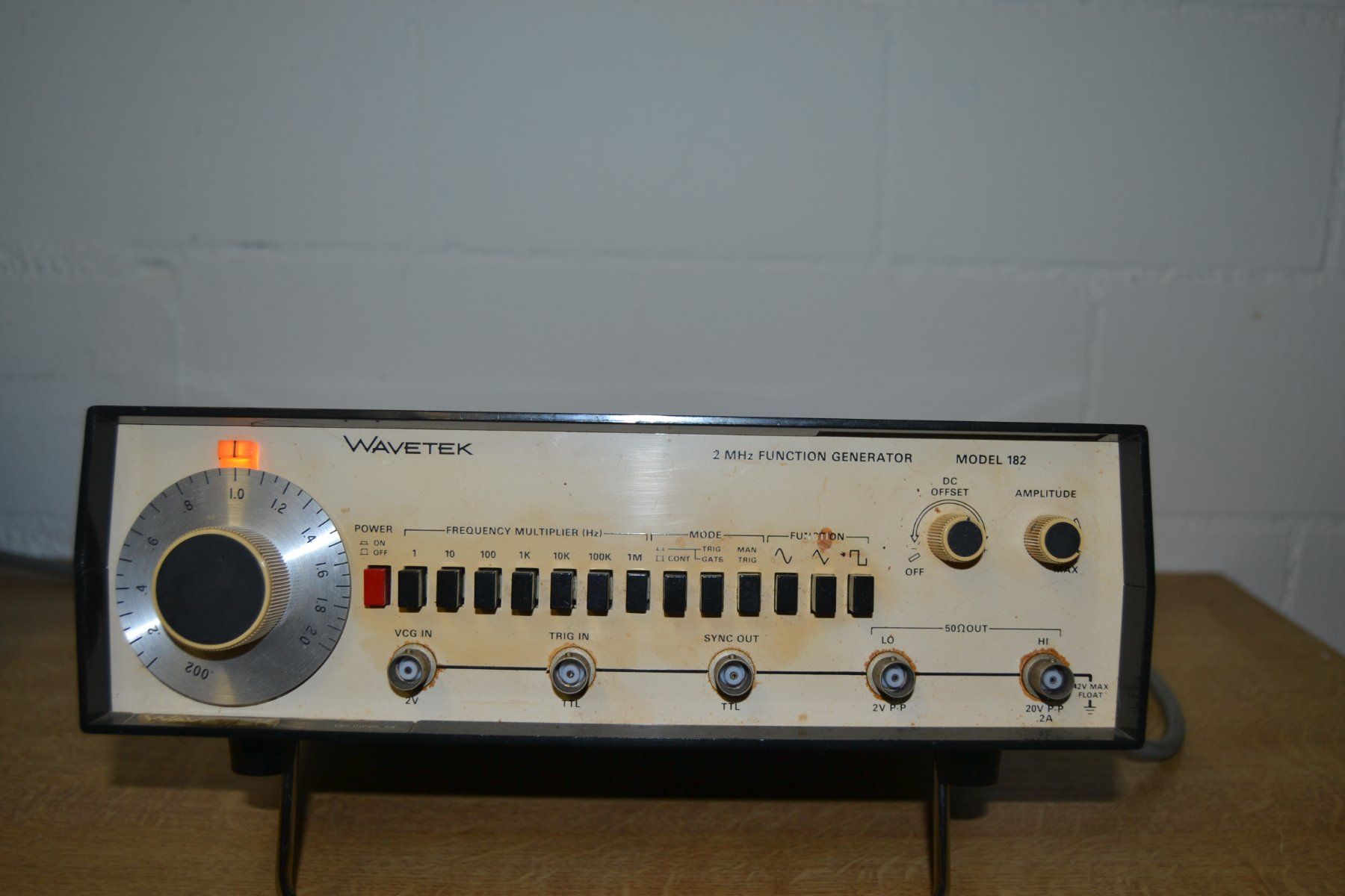 Messen: Wavetek Function Generator Model 182 – Gebraucht aus Wil SG von fanofrio