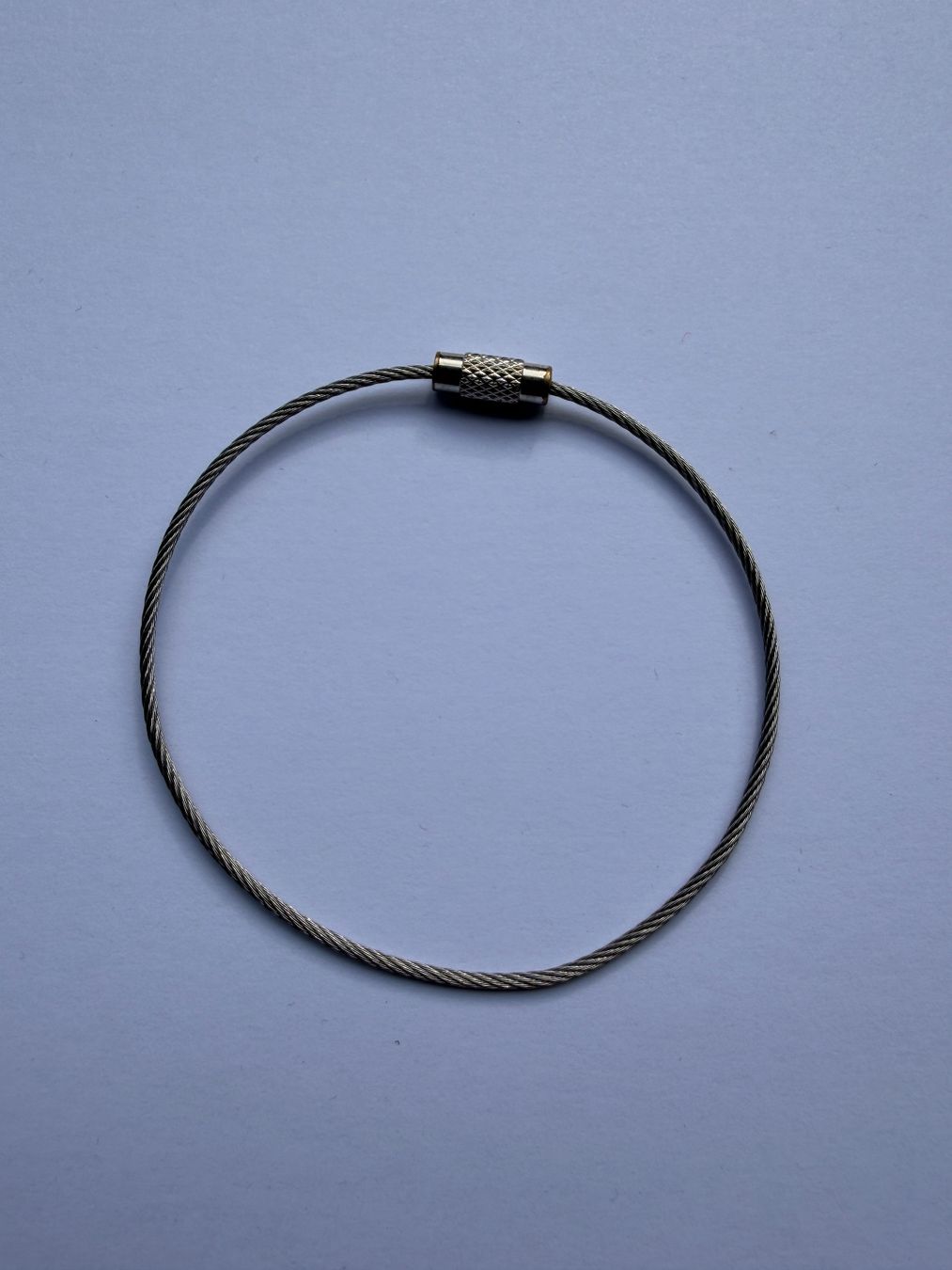 Portachiavi: Edelstahl-Schlüsselring ø 65mm – Nuovo e nell'imballaggio originale da Niederhasli venduto da MT660