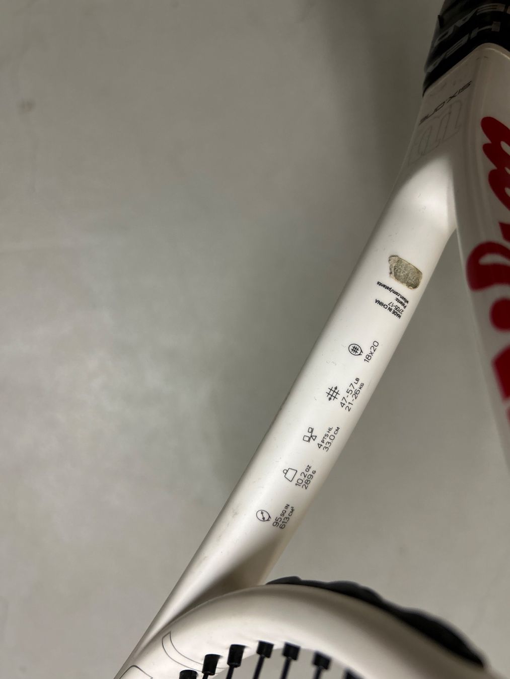Wilson Racchette: WILSON SIX.ONE – Usato da Lütisburg venduto da Gizmo02 2