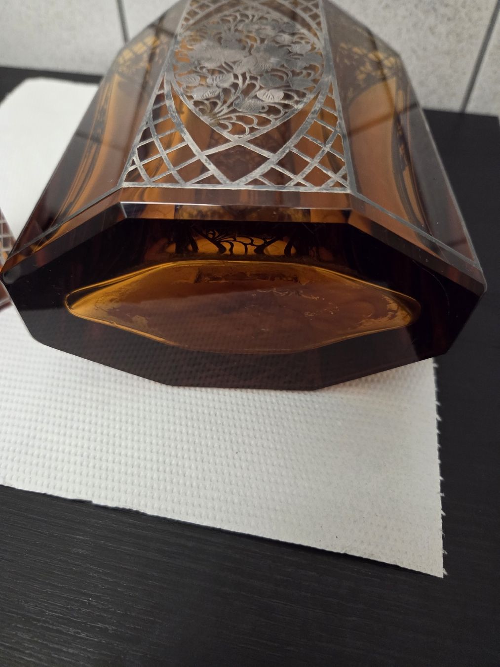 Carafes: Josephinenhütte Jugendstil Karaffe  – D'occasion à Dietikon par Allegra34 7