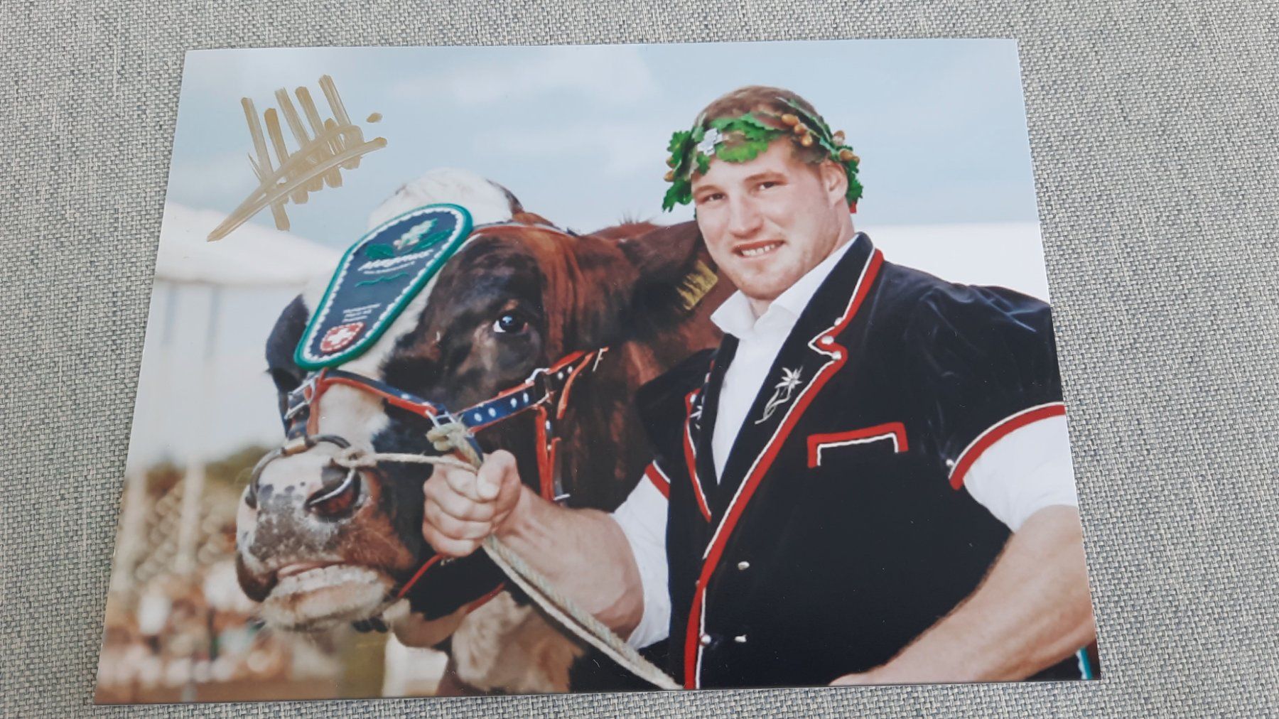 Autografi: Autogramm Joel Wicki, original unterschrieben – Usato da Schmerikon venduto da Olympia04
