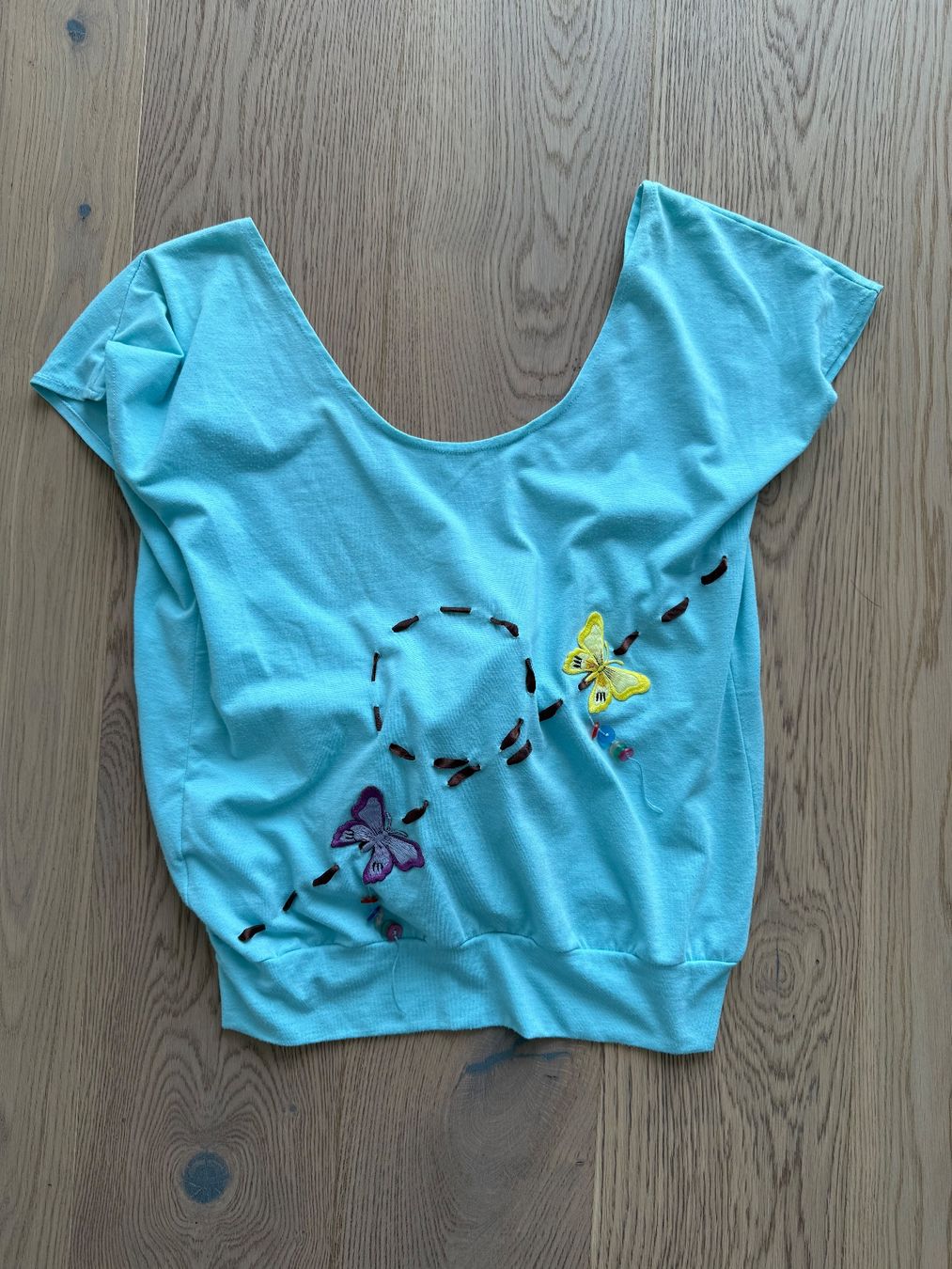 T-shirt: Blaues Oberteil – Usato da Richterswil venduto da KAYLEIGH_77 2