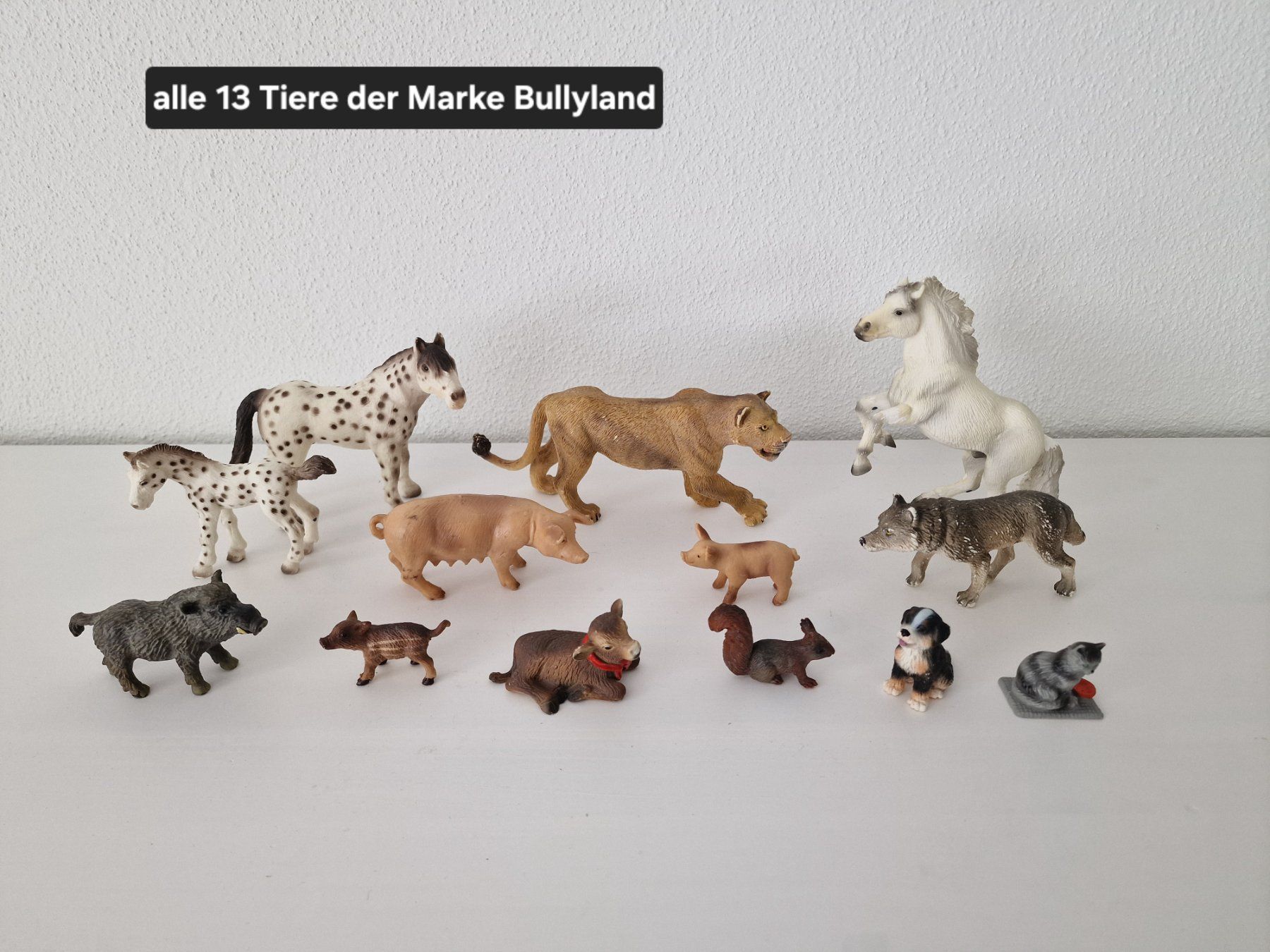 Bullyland Figurines: 13 Tiere der Marke Bullyland – D'occasion à Root par Tanja.st