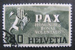 1945 Pax 80 Rappen gestempelr