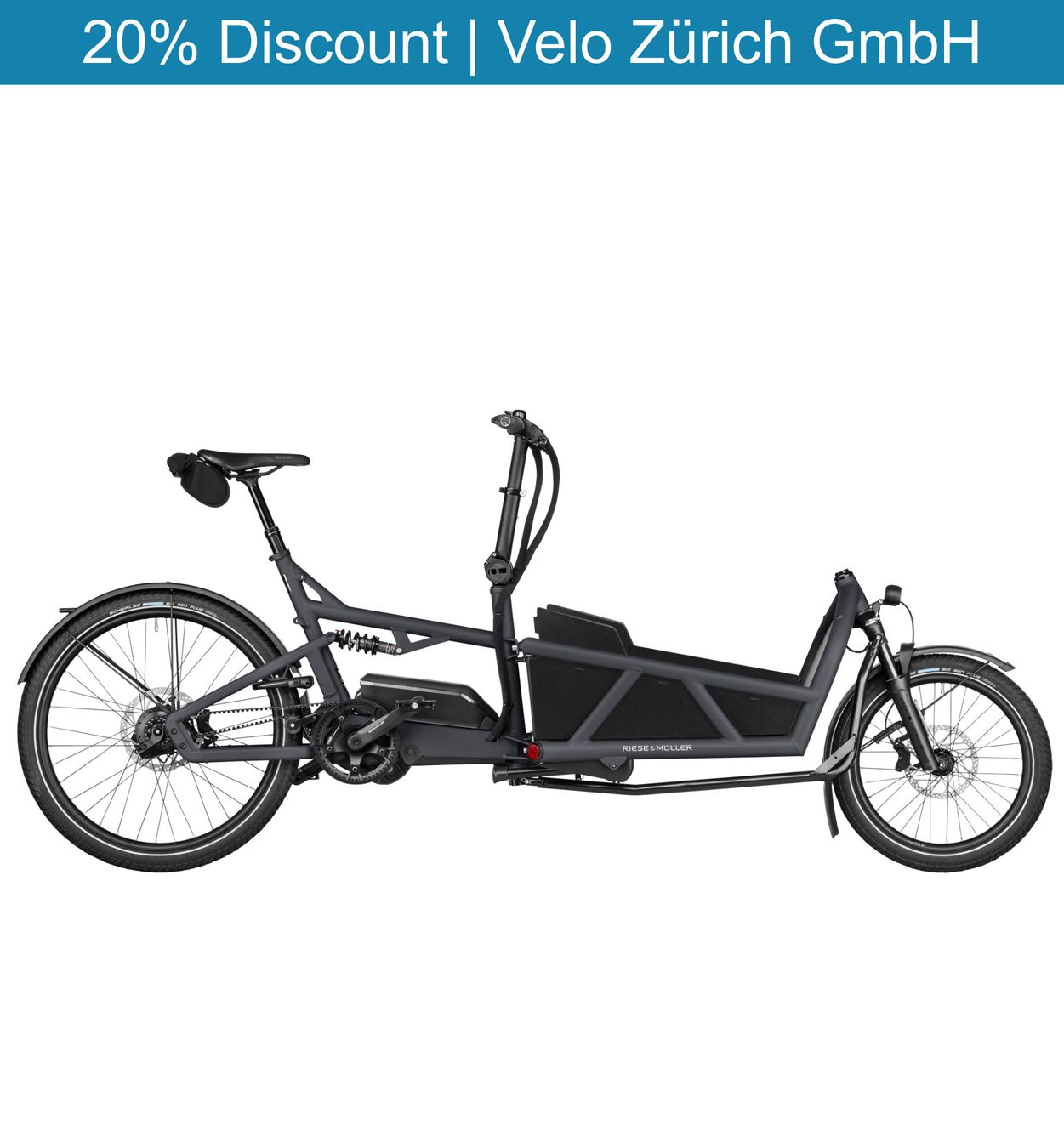 Velos: Riese & Müller Load5 60 rohloff HS – Gebraucht aus Zürich von Velo_Zuerich_Cargo