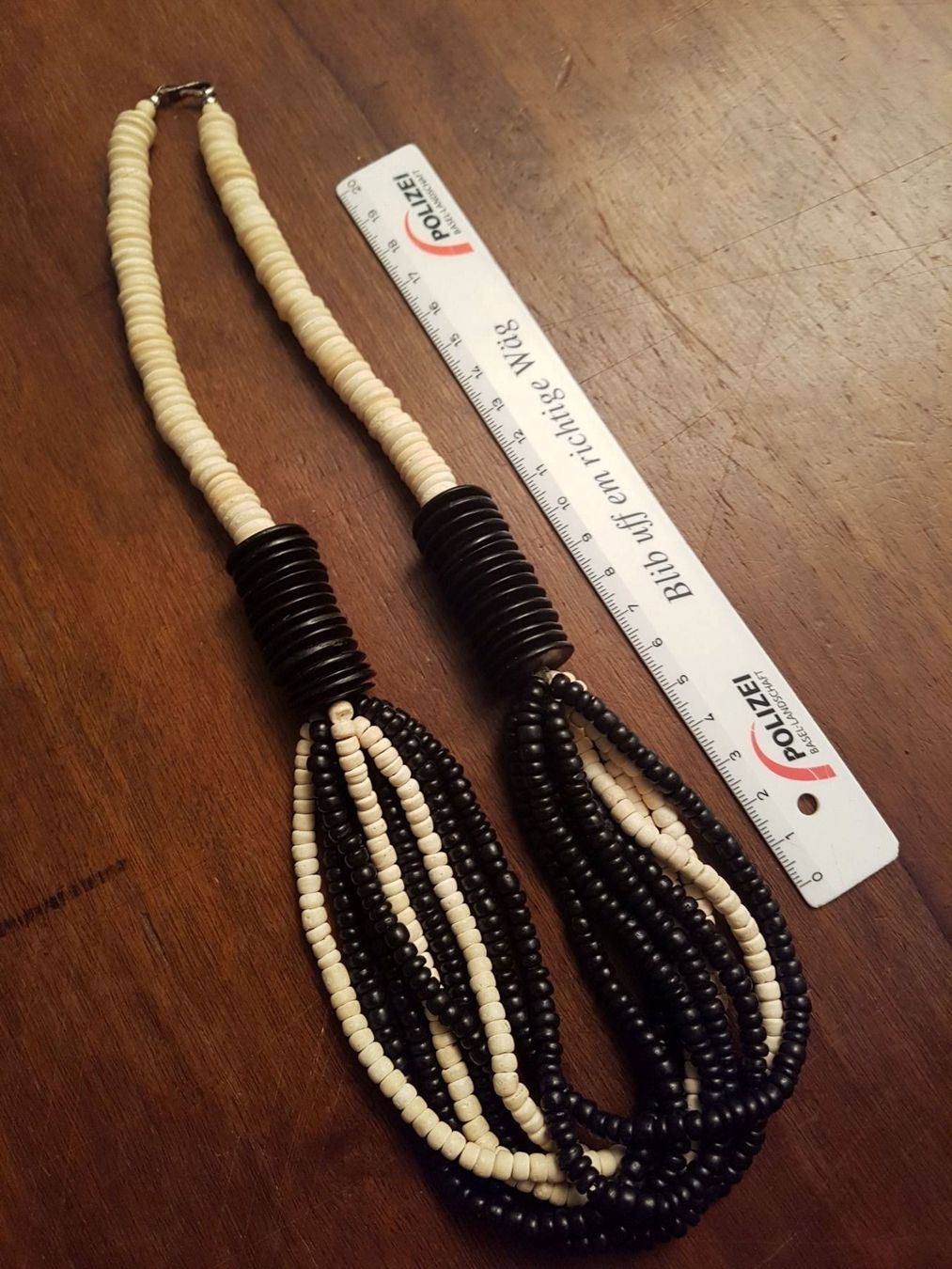 Catenine: Kette Ethno black & white  Natur 60cm – Nuovo (secondo la descrizione) da Ettingen venduto da Maranathatalitha 5