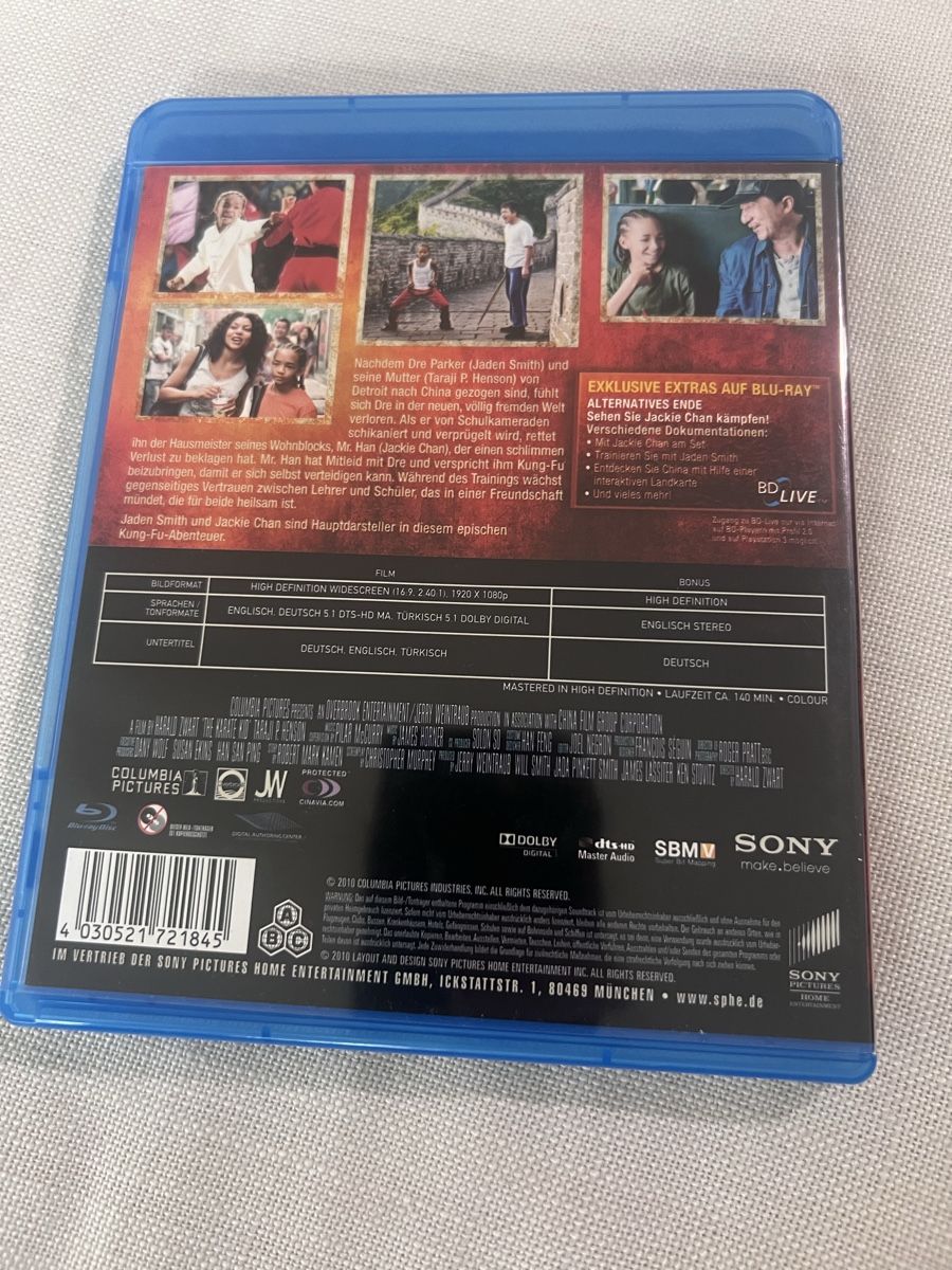 Alle DVDs: Blu-ray Karate Kid mit Jaden Smith & Jackie Chan – Gebraucht aus Forch von raffirichti 1