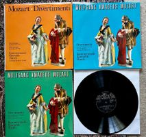 3 LPs GEWASCHEN Mozart Divertimenti Nyffenegger TOP KOMPLETT