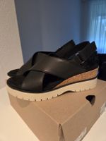 Clarks Diaz Cross Sandalen Schwarz Leder EUR 40 / UK 6.5