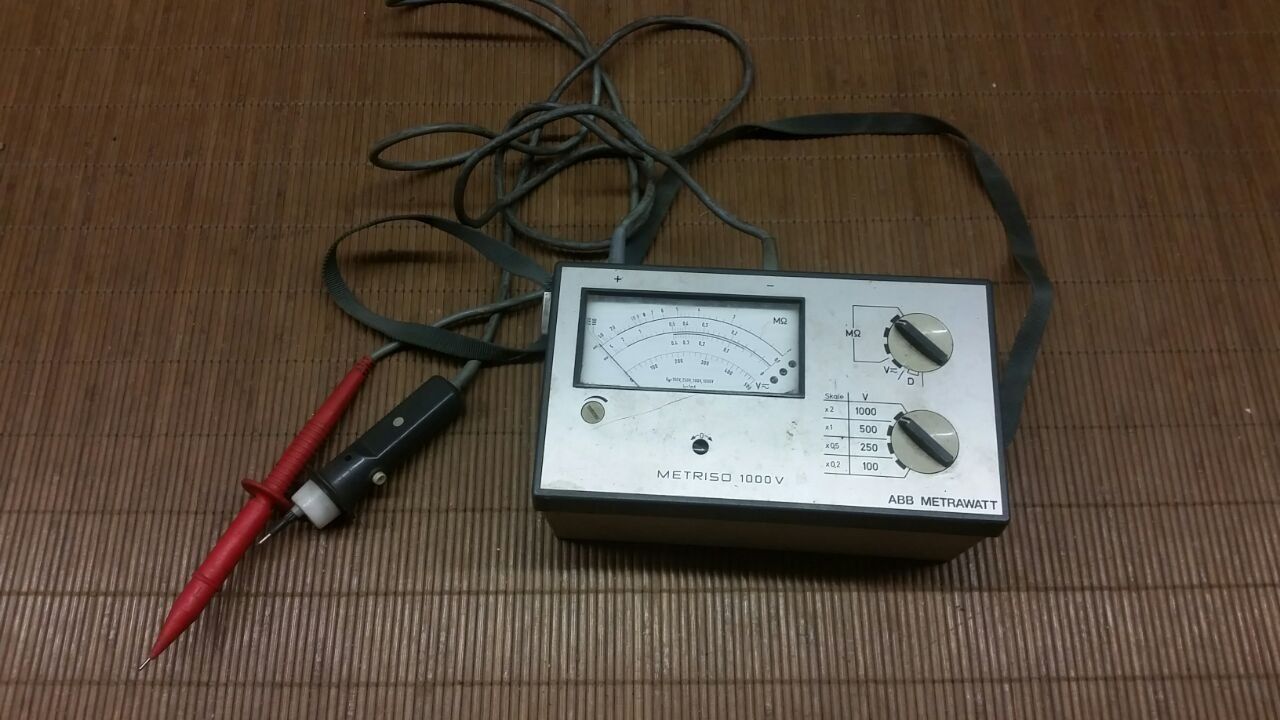 Misurare: MULTIMETER ABB METRAWATT METRISO 1000V – Usato da Buttisholz venduto da alex_e30