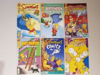 6x Simpsons Comics