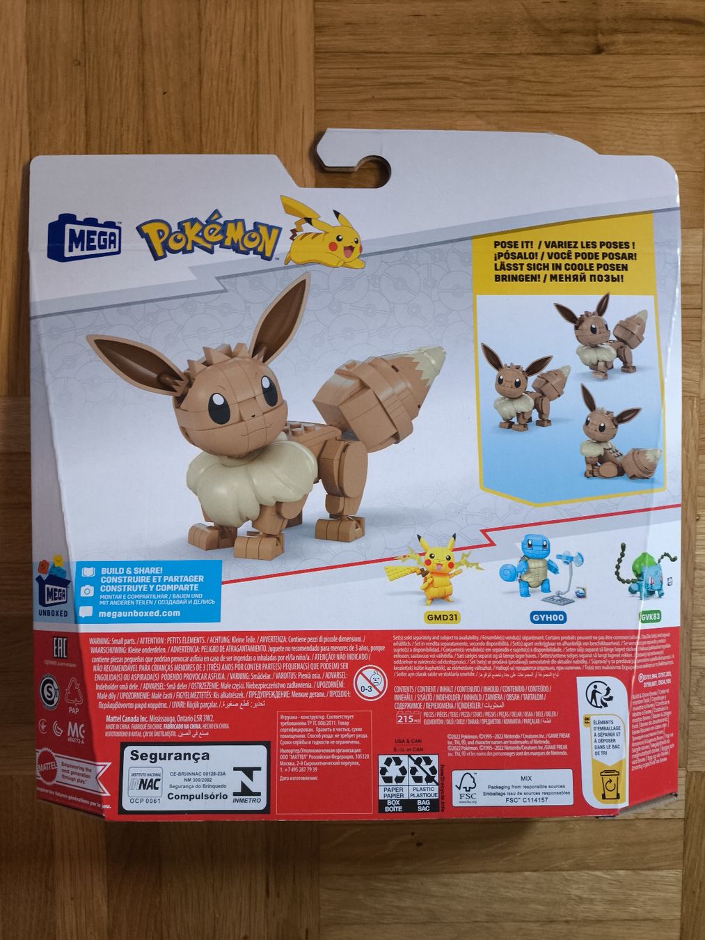 Mega Baukästen: Mega: Pokémon Evoli Bauset, NEU & originalverpackt – Neu und originalverpackt aus Embrach von Tutanchamun_23 1