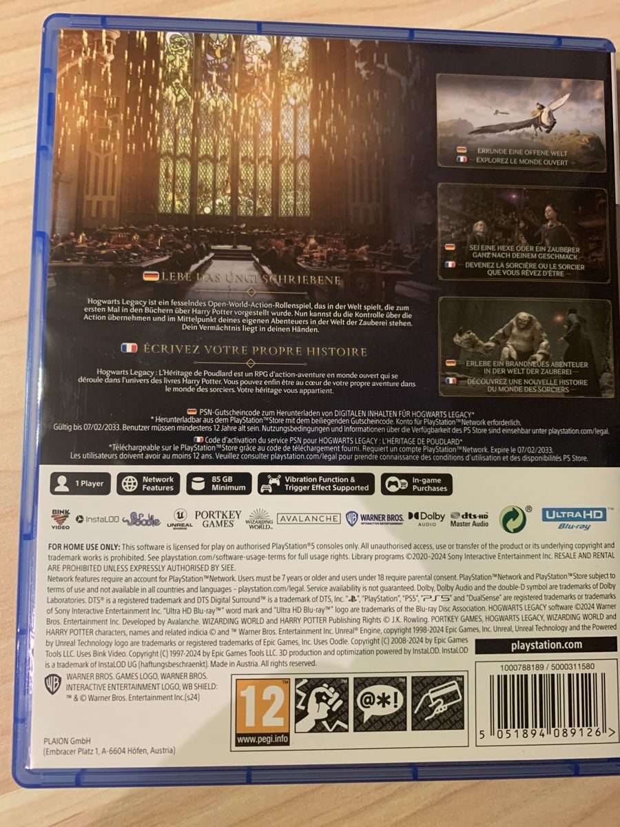 Giochi: Hogwarts Legacy PS5 Spiel - Neuwertig – Usato da Walde AG venduto da le_daevu 1
