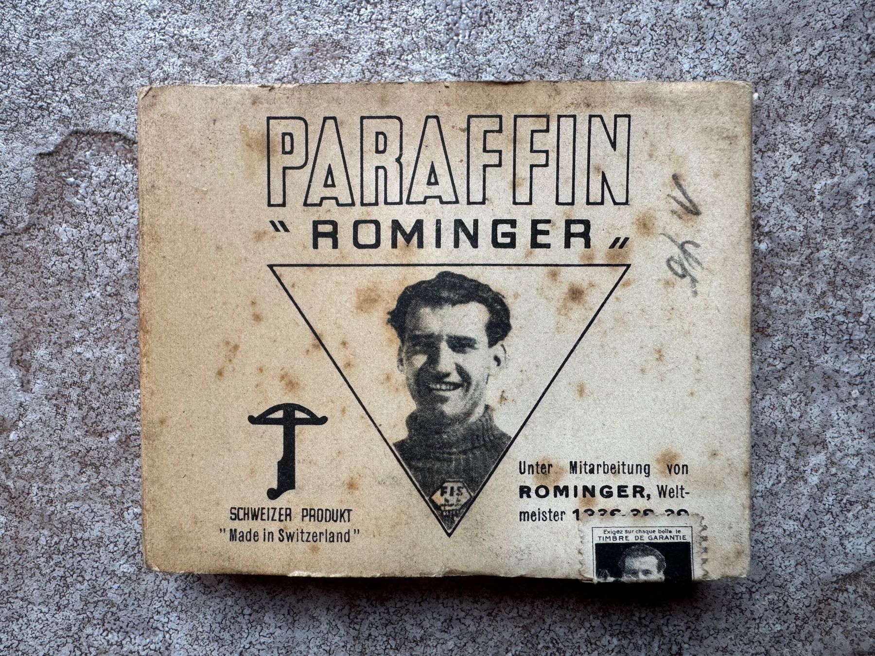 Sci: PARAFFIN Rominger (non TOKO) – Nuovo e nell'imballaggio originale da Morrens VD venduto da kawah2 3