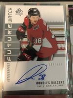 Balcers ZSC NHL Hockey Card signiert limitiert