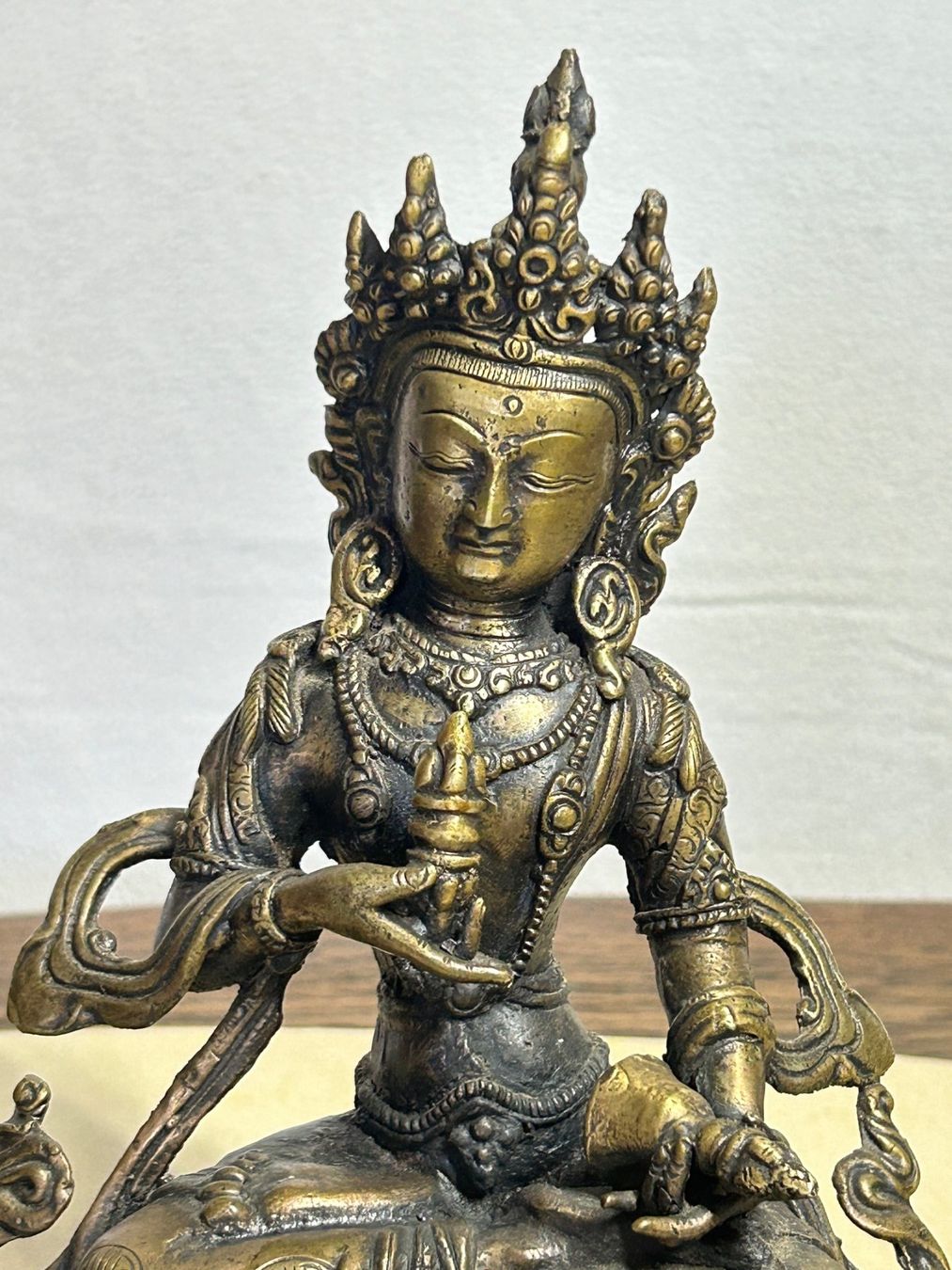 Sculptures & Statues: Buddha Vajrasattva - Skulptur aus Bronze – Neuf (Voir description) à Rocourt par Vijay02 1