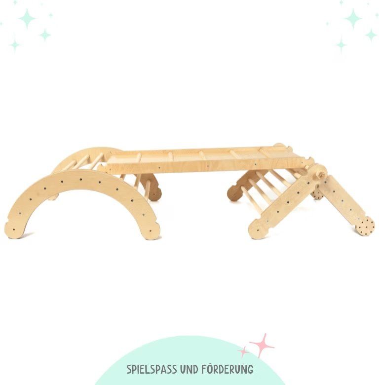 Pareti & prese d'arrampicata: Müggi Kit triangle d'escalade Pikler transformable – Usato da Bussigny venduto da GameCraft 2