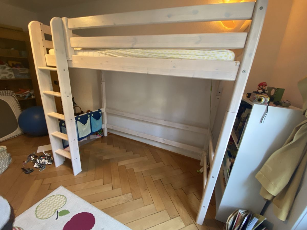 Letti: FLEXA Kinder-Hochbett (Micasa) – Usato da Bern venduto da twista83 2