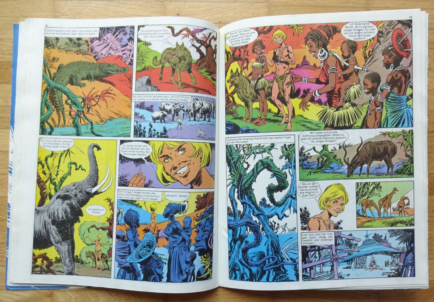 Comics: Kumas Kampf, Action Album – Gebraucht aus St.Gallen von Paddington11 5