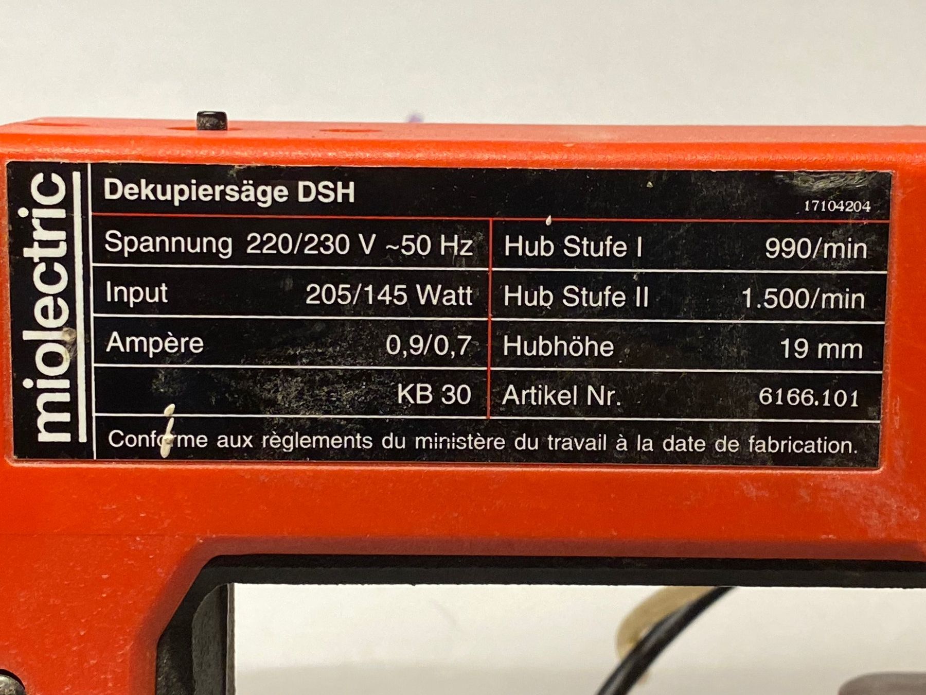 Seghe: Dekupiersäge.. – Usato da Wattwil venduto da Hoelzig 1