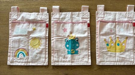 Betttaschen rosa Flexa