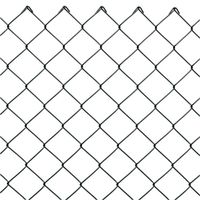 Maschendrahtzaun Anthrazit RAL 7016