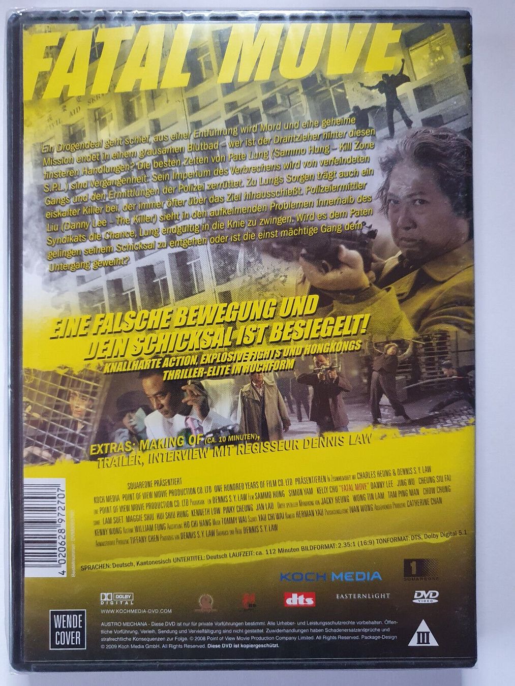 Tutti i DVDs: Fatal Move   (Deutsch & Kantonesisch)             > NEU < – Nuovo e nell'imballaggio originale da St. Gallen venduto da elk2020 1