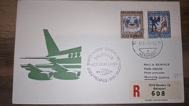 Swissair Geneve - Monrovia 13.11.1965