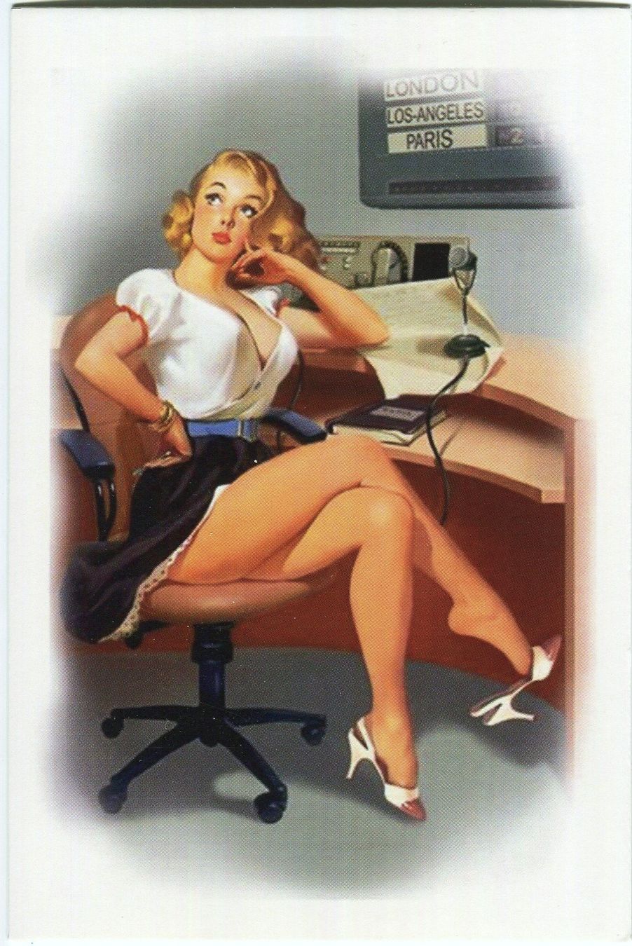 Cartes postales: Postkarte "Pin-up". – Neuf avec emballage d'origine à Basel par Butsch5