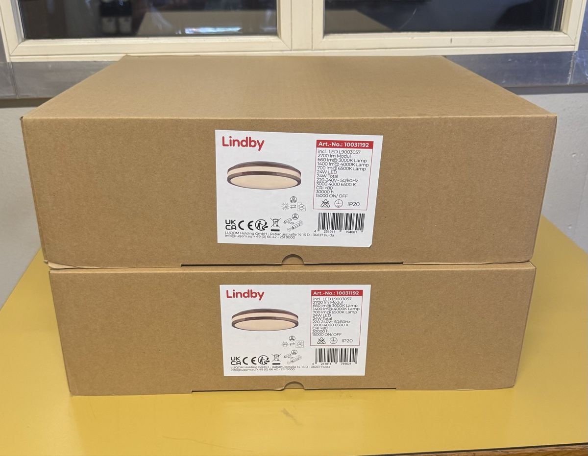 Lampadari & plafoniere: Lindby Deckenleuchte LED neu 2 stk. – Nuovo (secondo la descrizione) da Schlieren venduto da Freundlich02