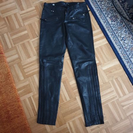 Pepe Jeans, Echtlederhose Gr. 25
