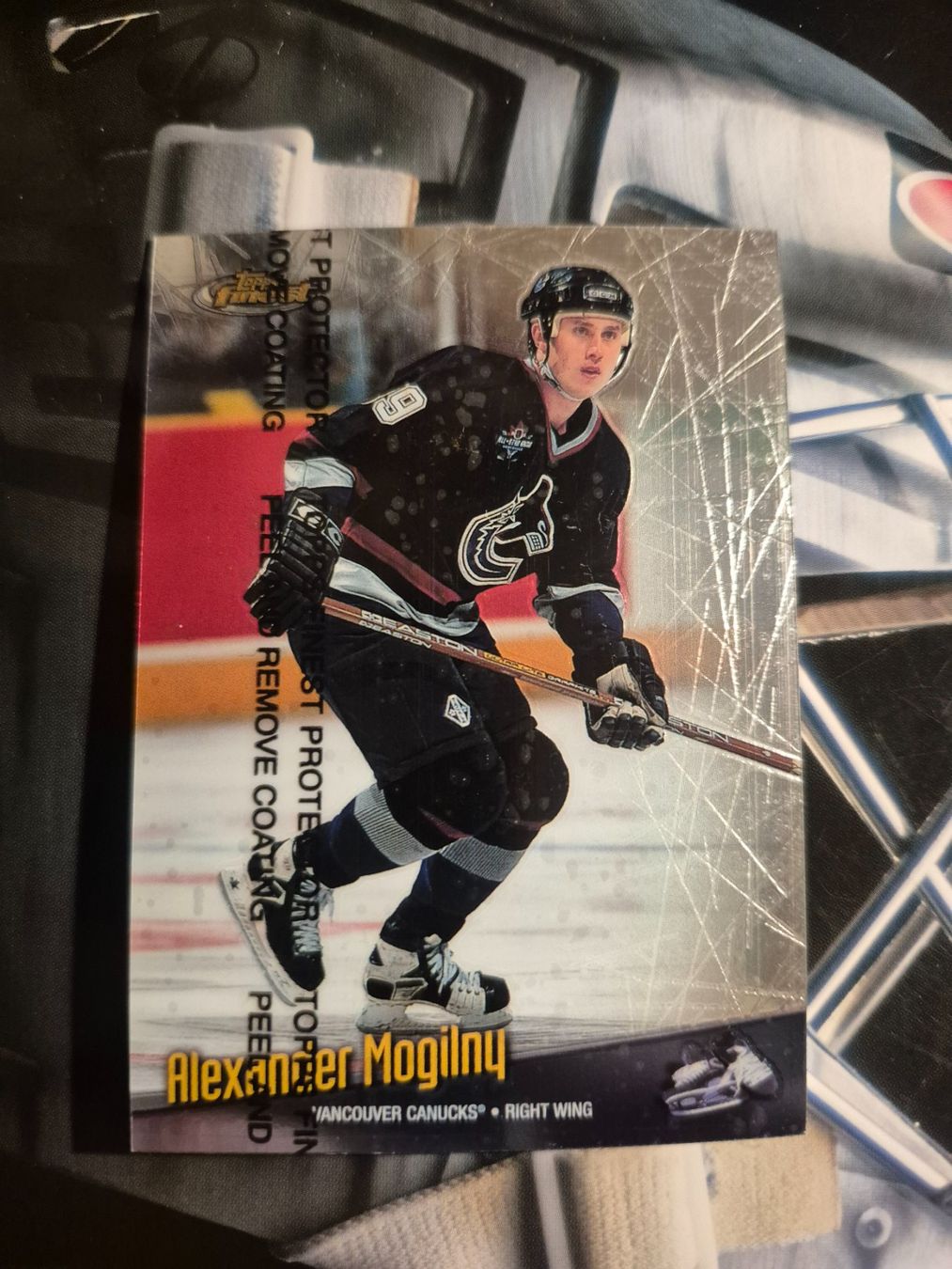 NHL Carte collezionabili: NHL Alexander Mogilny Vancouver Canucks – Usato da Treiten venduto da Sauber73