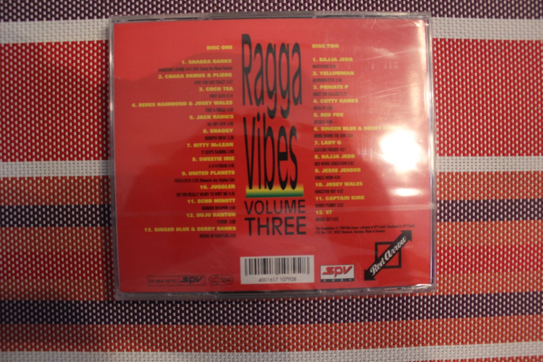 CD: Various Artist - Ragga Vibes III CD NEU – Nuovo e nell'imballaggio originale da Geroldswil venduto da CD-Verkauf-2022 1