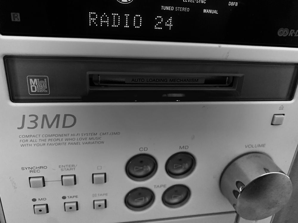 Sony compact hifi system cassette minidisc radio cd 2 boxen kaufen