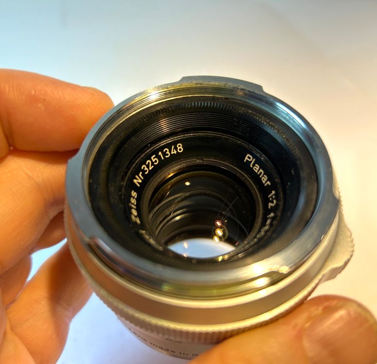 Adaptateur Novoflex REXLEI-P – Leica Vis 39mm Vers Zeiss Contarex – Fabriqué En Allemagne – Occasion
