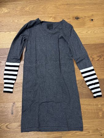Graues Strickkleid von In Wear, Gr. S - Langarm