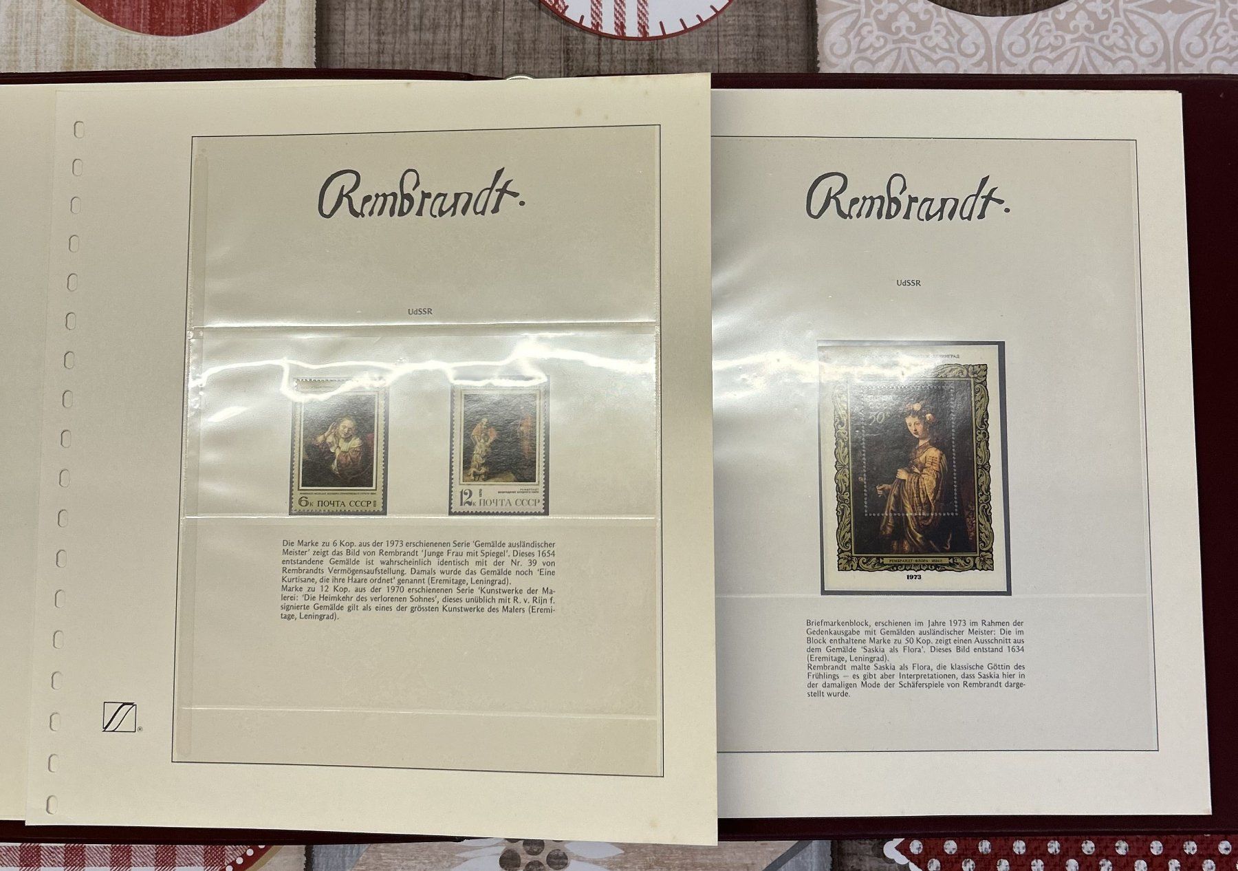 Tutti i francobolli: Rembrandt - Philatelistische Dokumentation – Usato da Martina venduto da migrol06 7