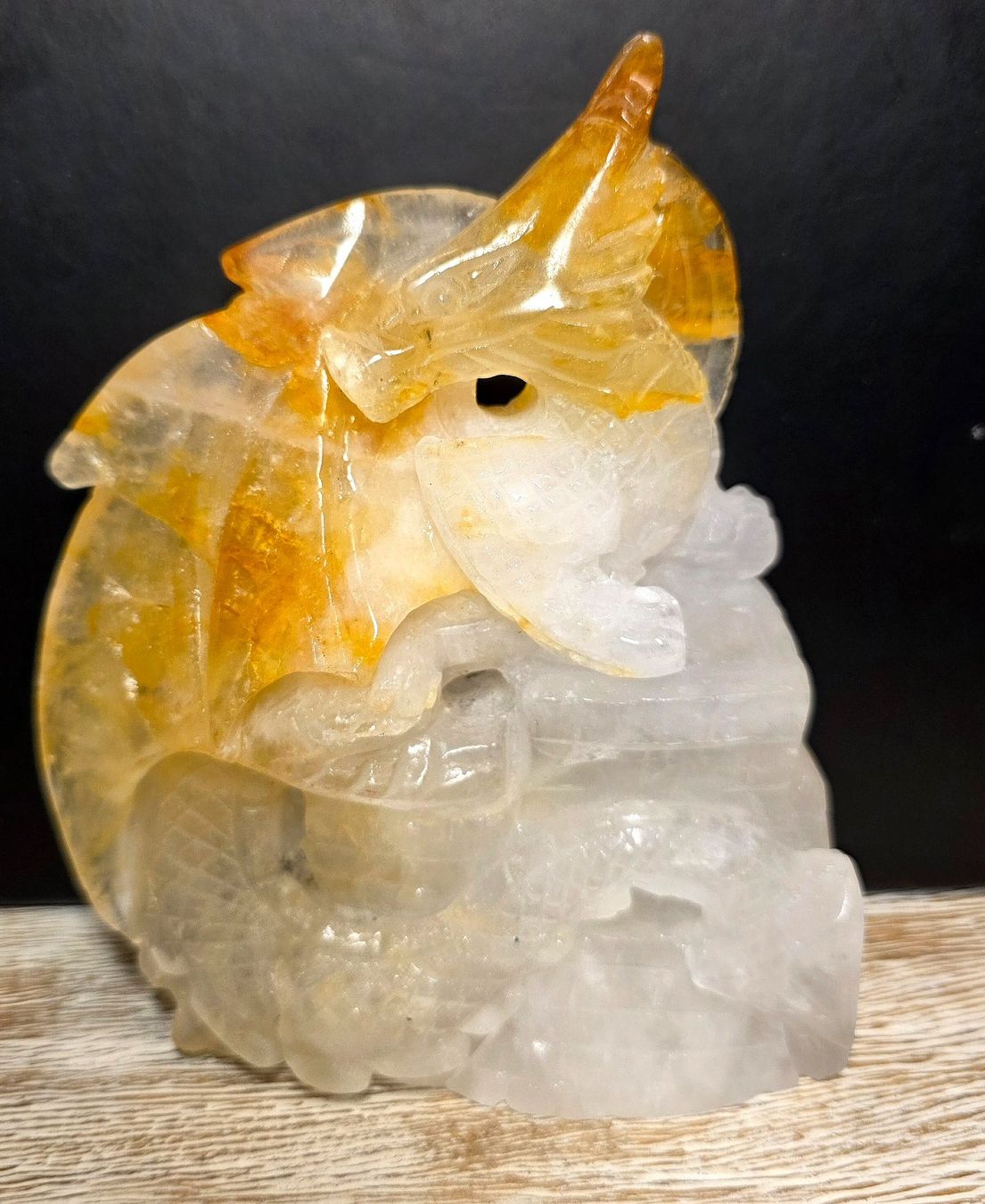 Minerali & Pietre curative: Golden Healer Drache 665g – Nuovo e nell'imballaggio originale da Matzingen venduto da Shay_Crystalz