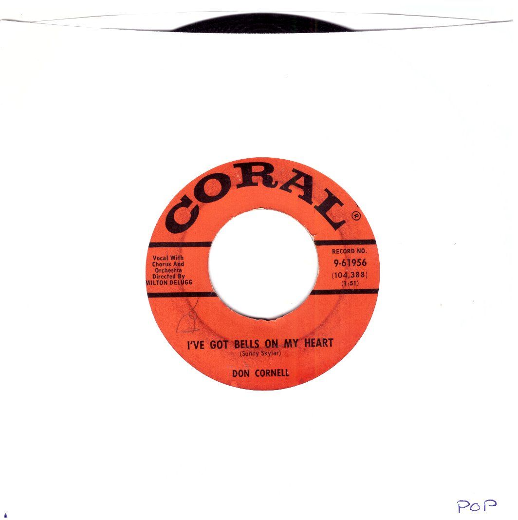 Vinyles: DON CORNELL – D'occasion à Bassersdorf par house-of-vinyl