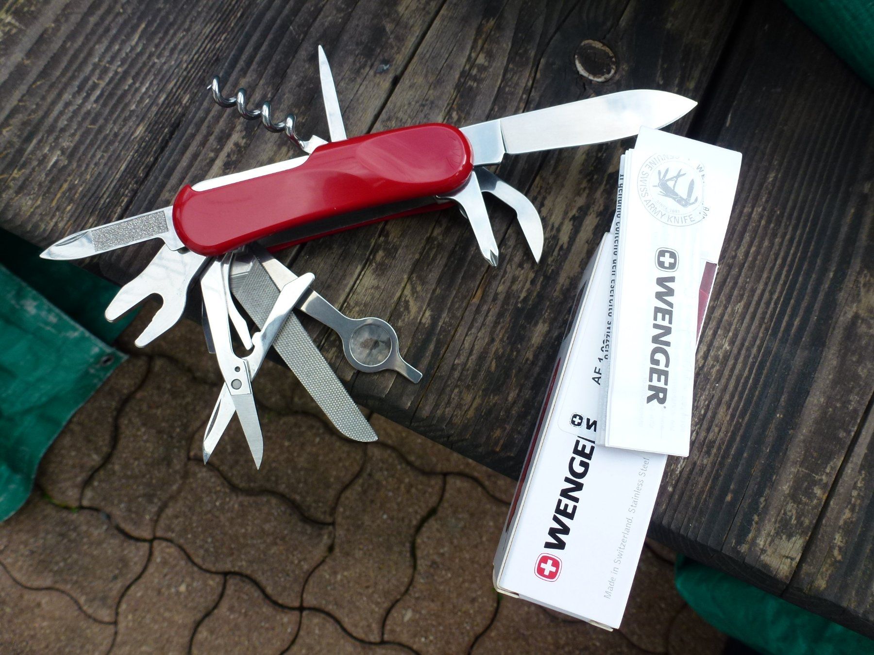 Taschenmesser: Wenger evo 39 neuf,neu. – Neu und originalverpackt aus Rebeuvelier von kinoachat2 1
