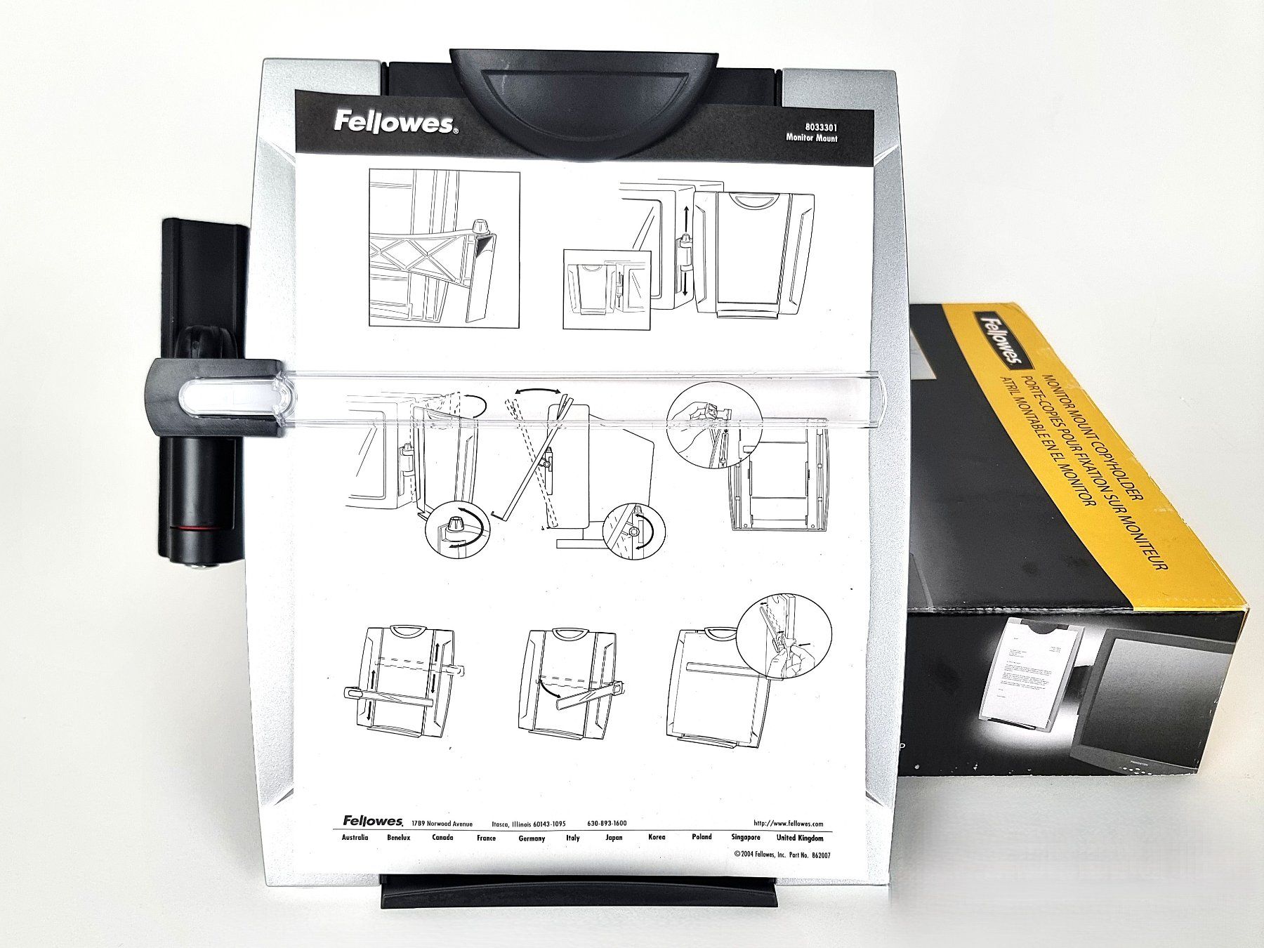 Fellowes Staffa per monitor: Monitor-Konzepthalter – Usato da Urtenen-Schönbühl venduto da Restwert_Schoenbuehl 2
