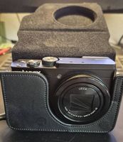 Panasonic Lumix DC-ZS70 digitale Kamera mit Lederetui