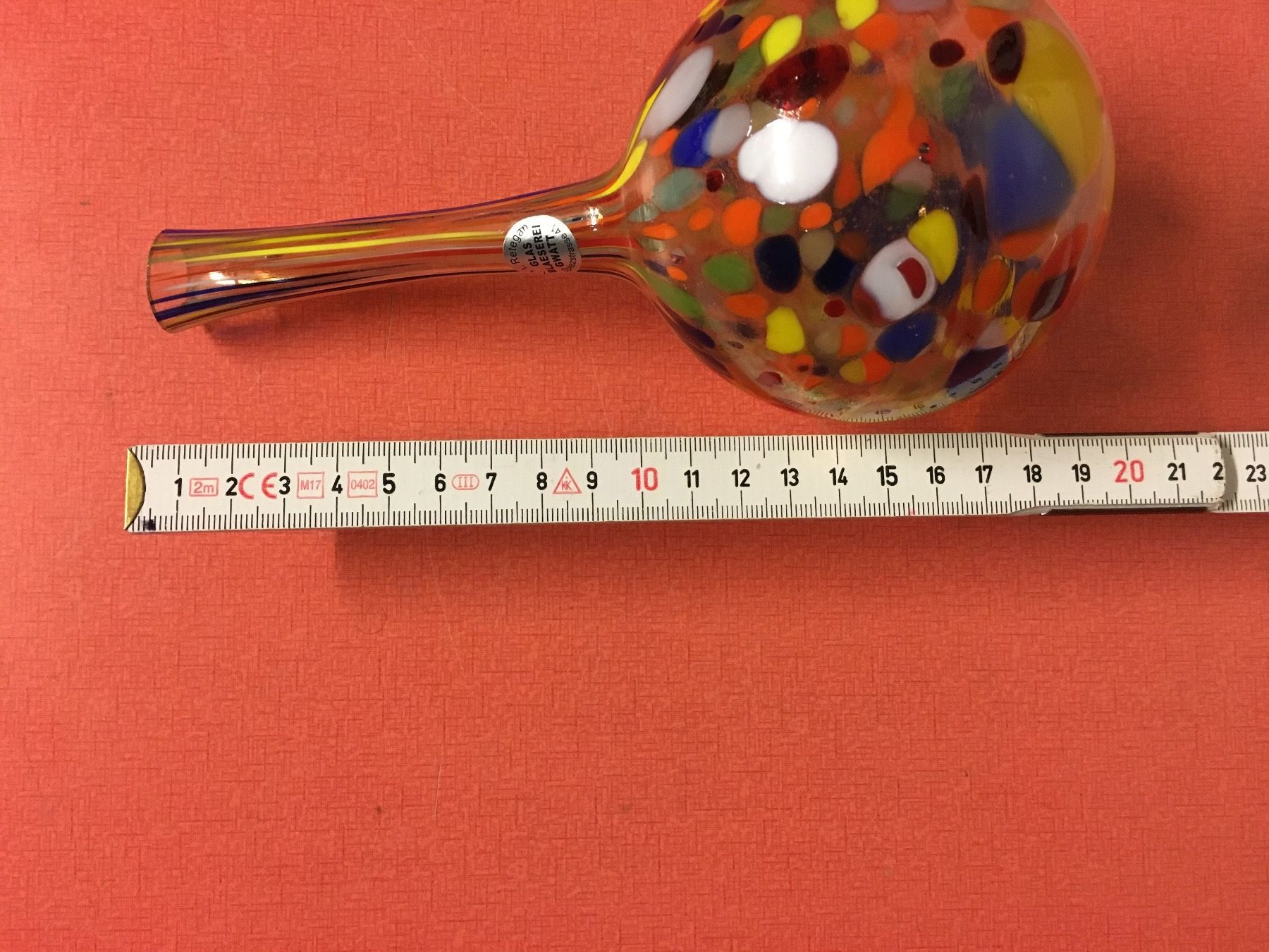 Vasi & Recipienti: Wunderschöne Glas Vase Blaserei Gwatt Thun. – Usato da Lanzenhäusern venduto da vic63 7
