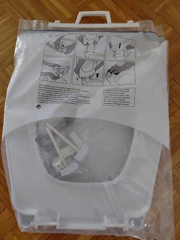 WC: WC Ring / WC Sitz – Nuovo e nell'imballaggio originale da Dietikon venduto da Chadascha 2