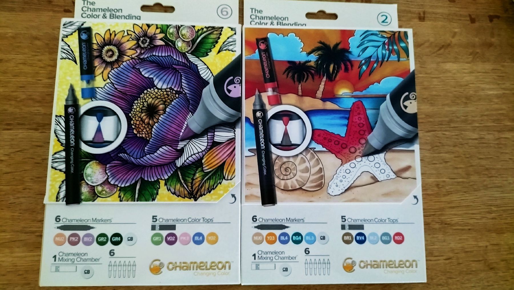 Stifte & Marker: 2 lots de marqueurs à l'alcool CHAMELEON – Neu und originalverpackt aus Morges von Naydeimy1731