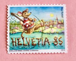 Nr.1357 Die Schweizer Maus GESTEMPELT 2010  