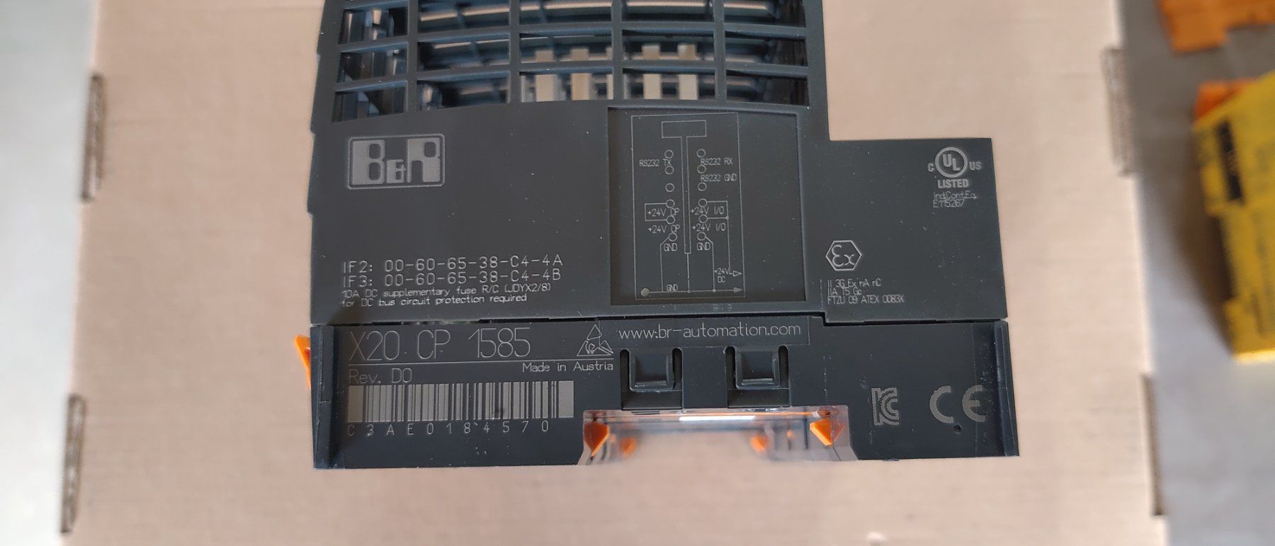 Sistema di controllo: Speicher programmierbare Steuerung  B&R SPS X20 – Usato da Siat venduto da Ramaeder 1